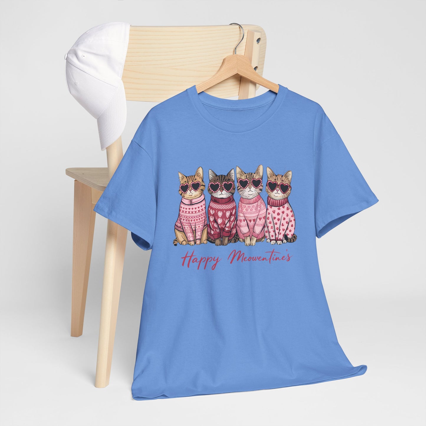 VLD - Happy Meowentine's | Unisex Heavy Cotton Tee