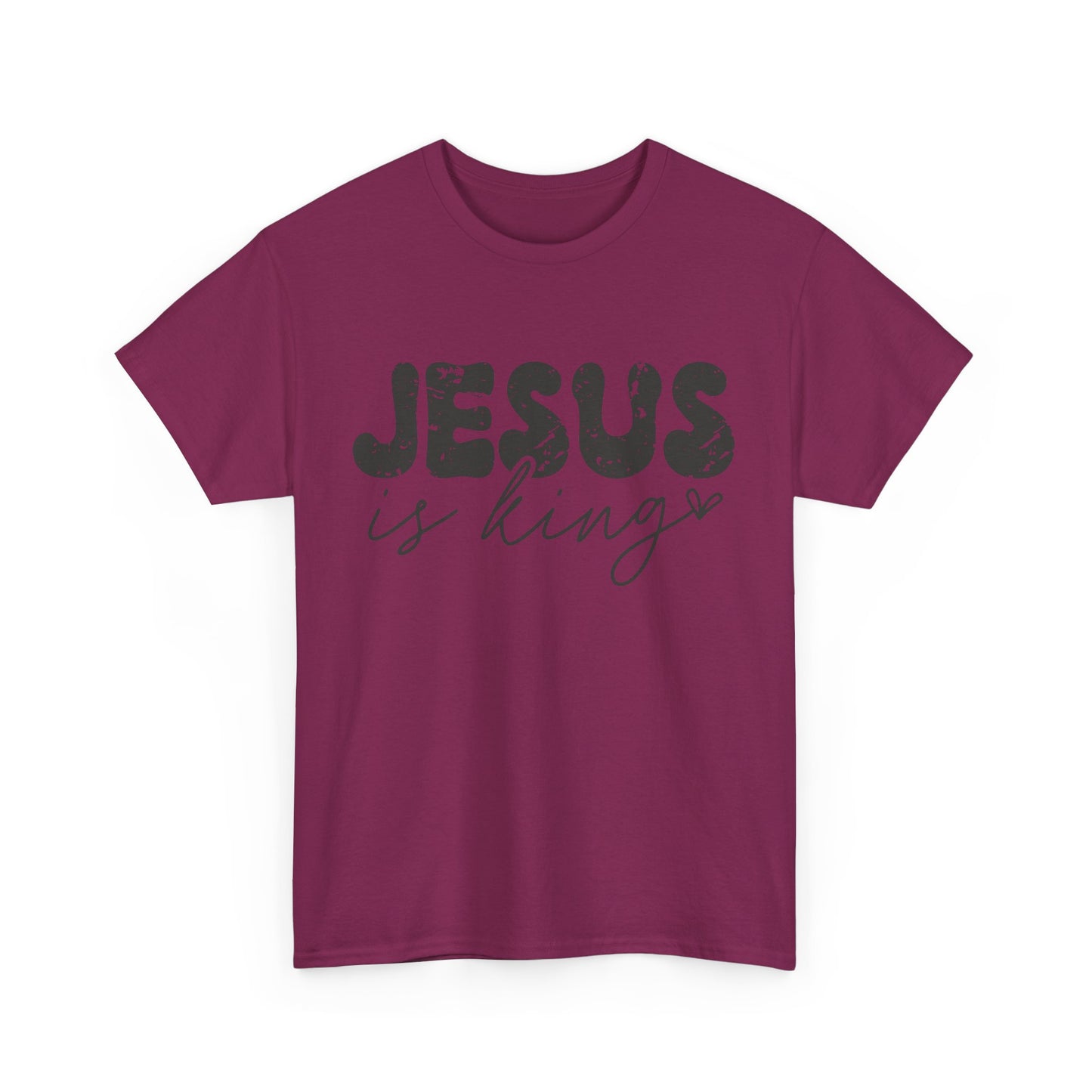 CHW - Jesus Is King | Unisex Heavy Cotton Tee