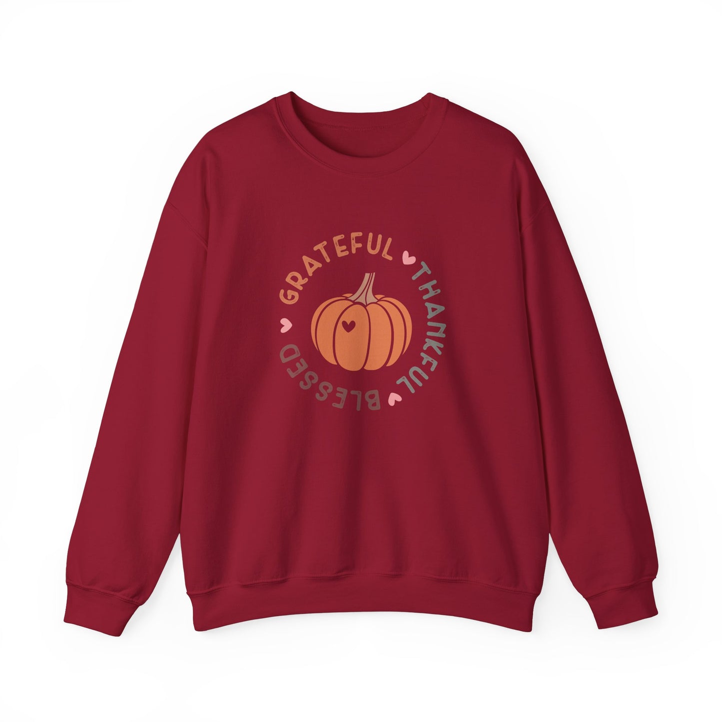 TGV - Grateful, Thankful, Blessed Circle | Unisex Heavy Blend™ Crewneck Sweatshirt