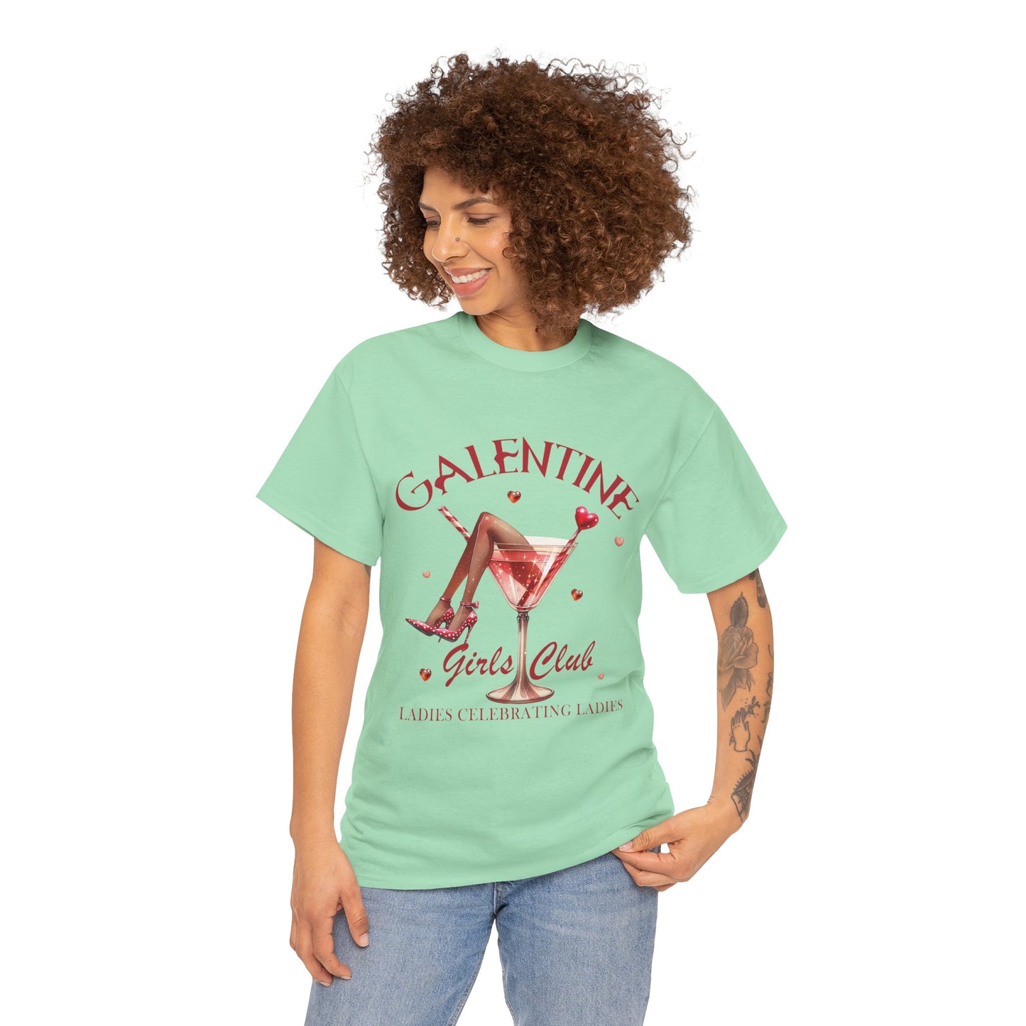 AVL - Galentine Girls Club | Unisex Heavy Cotton Tee