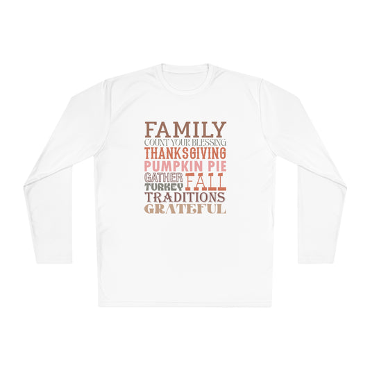 TGV - Family Traditions | Active Lightweight Long Sleeve Tee