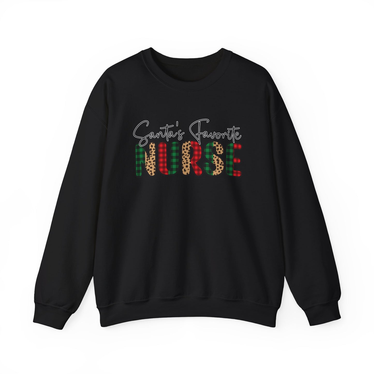 CMS - Santa's Favorite Nurse | Heavy Blend™ Crewneck Sweatshirt