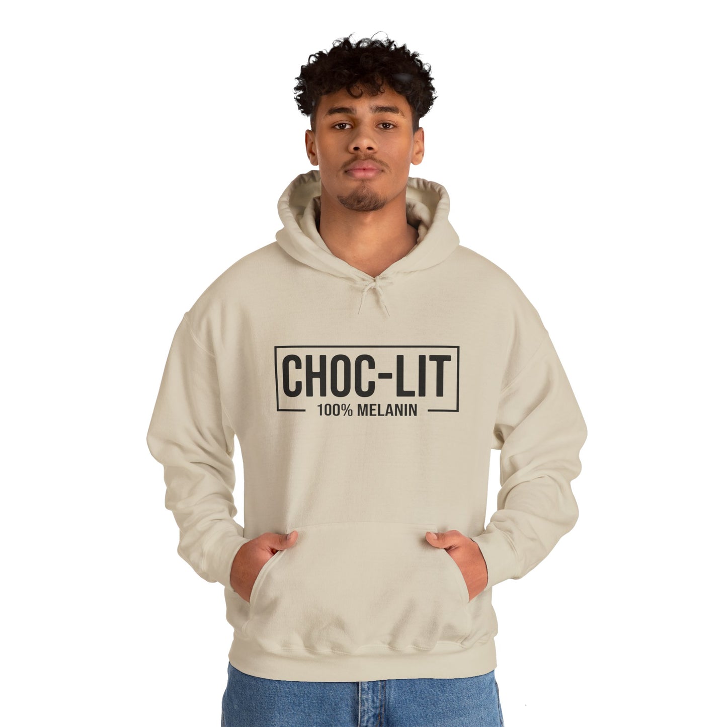 BADED - Choc-Lit | Unisex Heavy Blend™ Hooded Sweatshirt