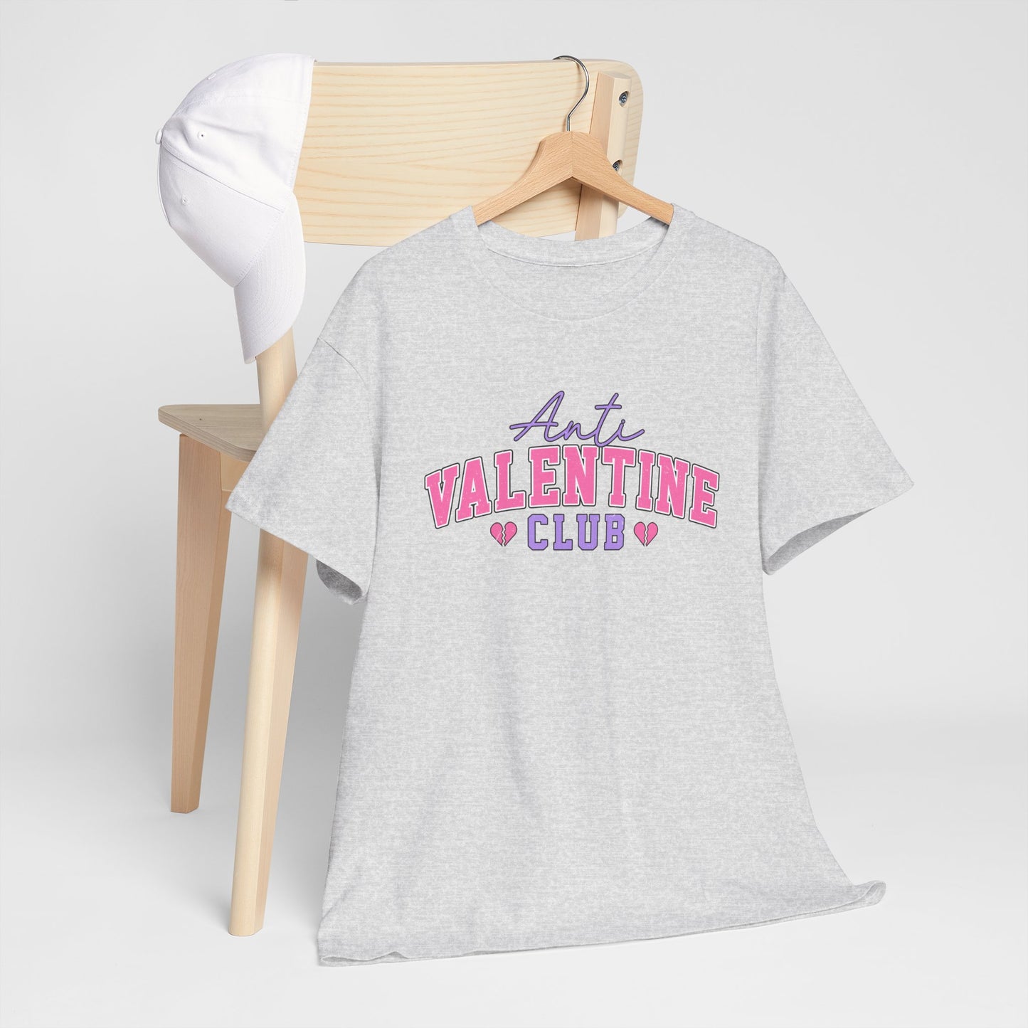 AVL - Anti Valentine Club | Unisex Heavy Cotton Tee