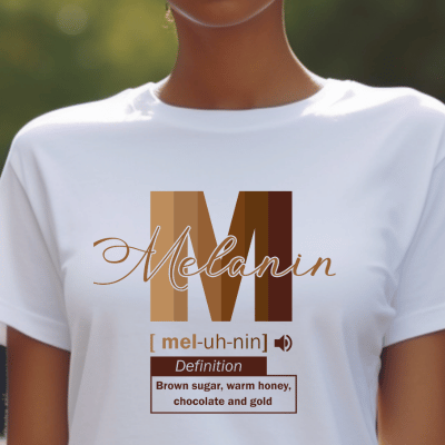 BADED - Melanin Definition | Unisex Heavy Cotton Tee