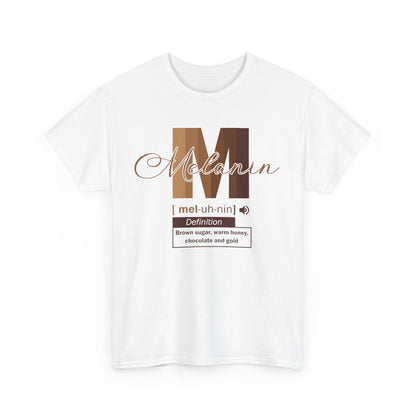 BADED - Melanin Definition | Unisex Heavy Cotton Tee