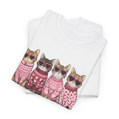 VLD - Happy Meowentine's | Unisex Heavy Cotton Tee