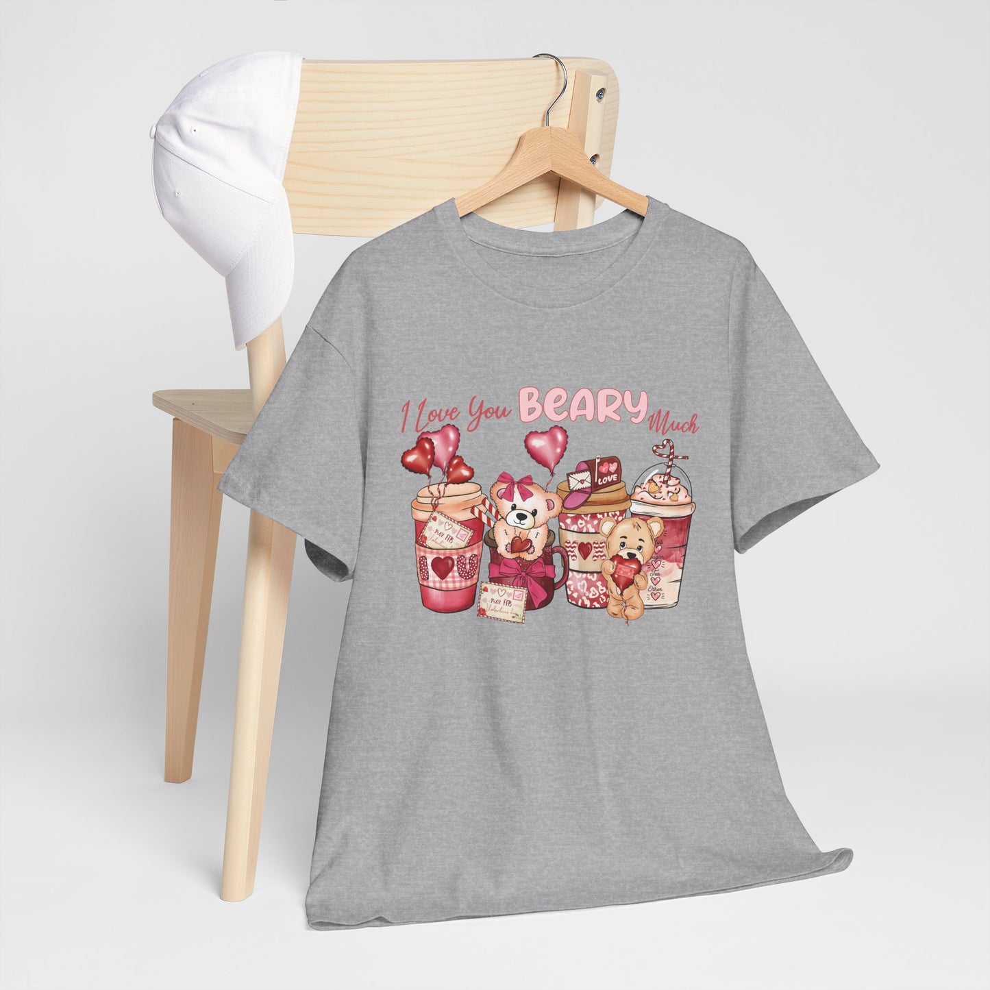 VLD - I Love You Beary Much | Unisex Heavy Cotton Tee