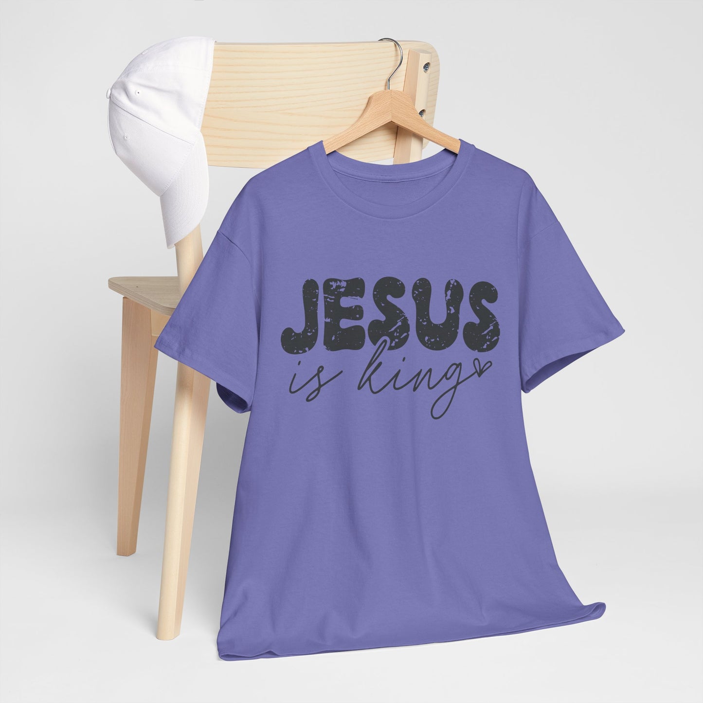 CHW - Jesus Is King | Unisex Heavy Cotton Tee