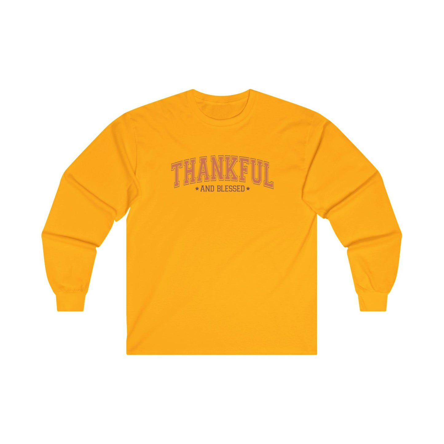 THK  - Thankful & Blessed | Ultra Cotton Long Sleeve Tee