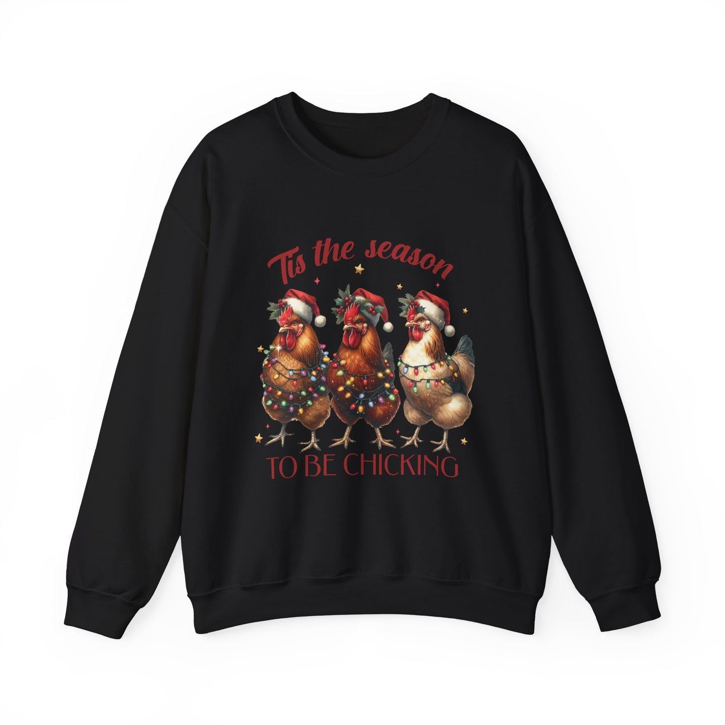 CMS - 'Tis The Season To Be Chicking | Heavy Blend™ Crewneck Sweatshirt