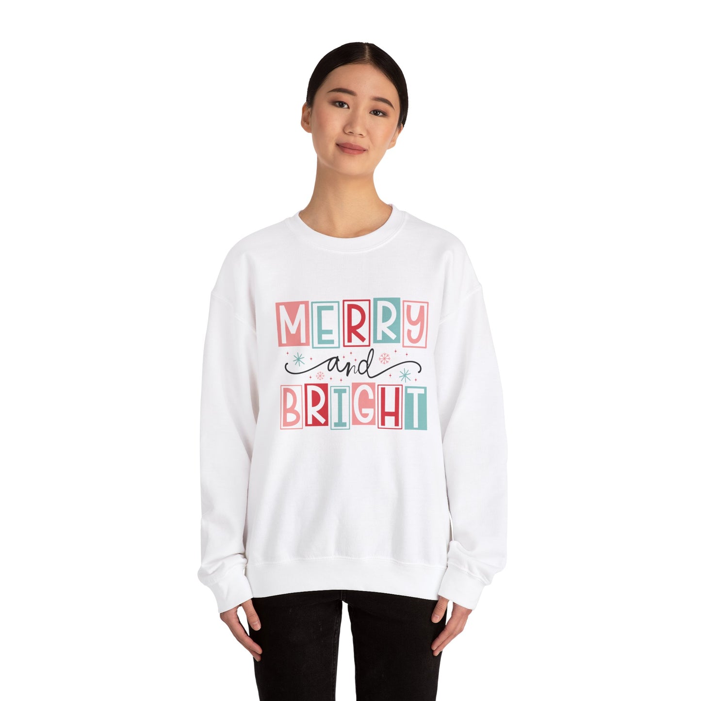 CMS - Merry and Bright | Heavy Blend™ Crewneck Sweatshirt