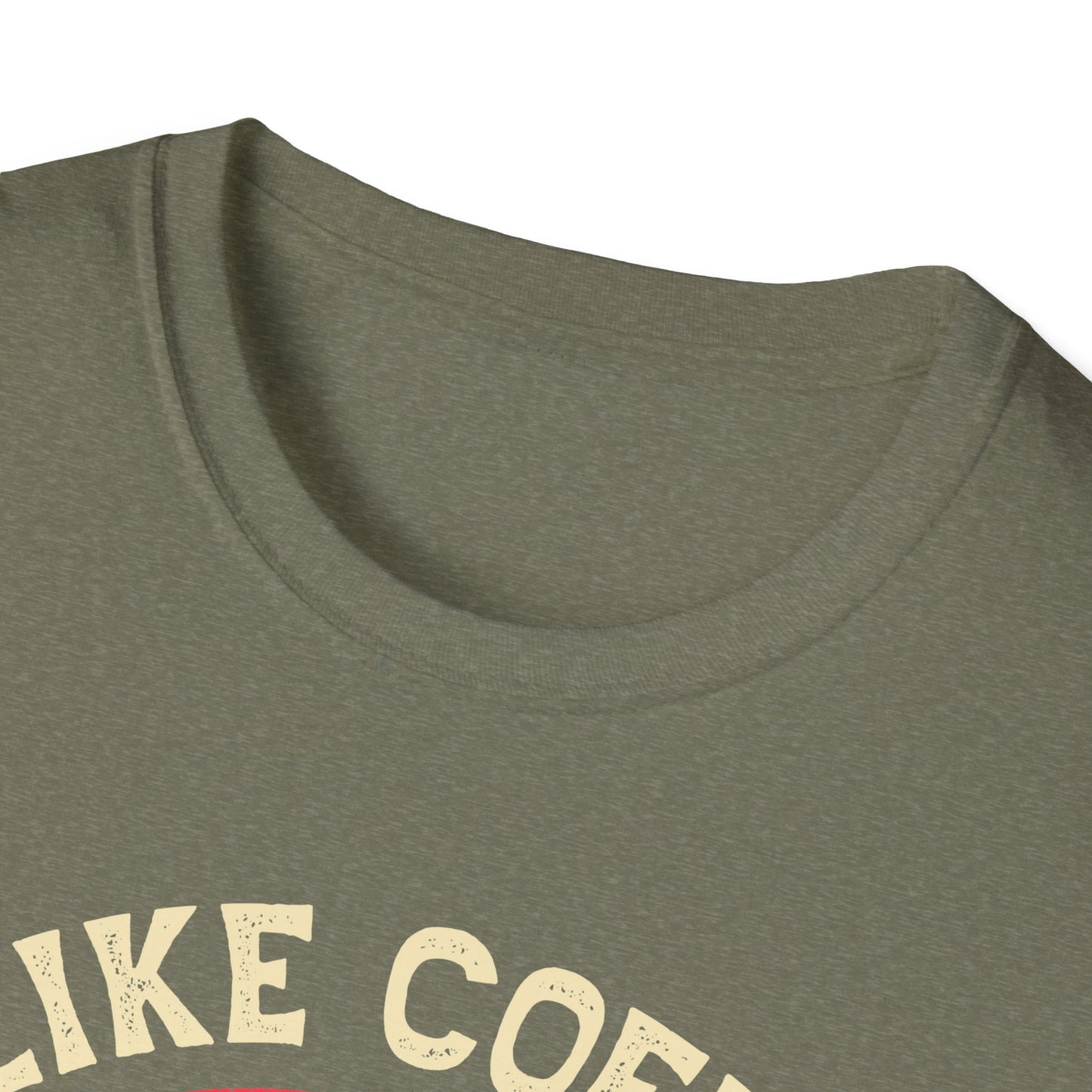 "I Like Coffee… and Maybe 3 People" Funny T-Shirt – Unisex Soft Cotton Coffee Lover Tee – Sarcastic Humor Shirt for Caffeine Addicts