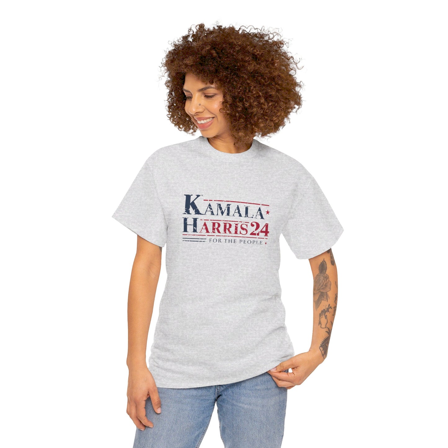 HW24 - Kamala Harris For The People 2024 | Unisex Heavy Cotton Tee