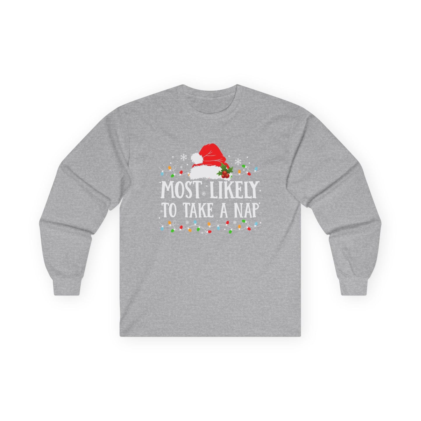 CMS - Most Likely To…Take A Nap | Unisex Ultra Cotton Long Sleeve Tee