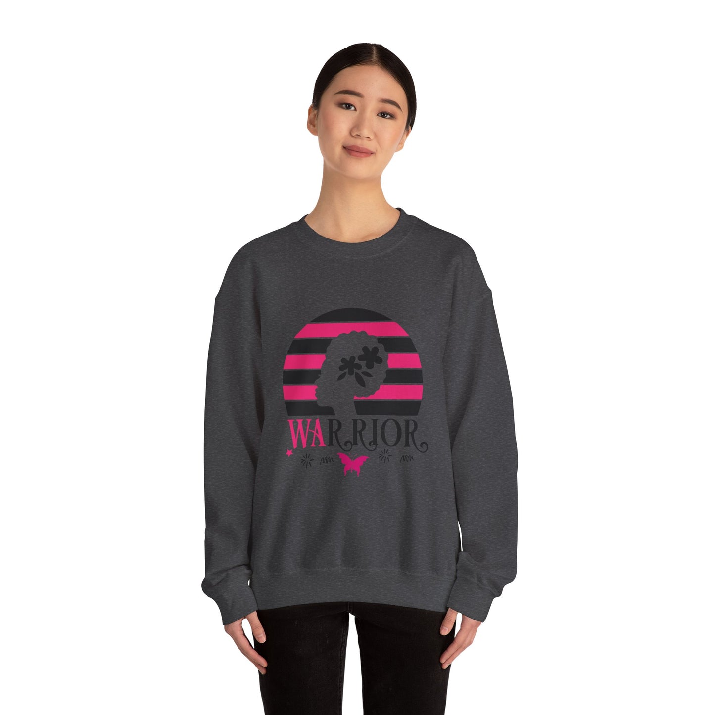 BCA - Warrior Silhouette | Unisex Heavy Blend™ Crewneck Sweatshirt