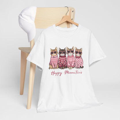 VLD - Happy Meowentine's | Unisex Heavy Cotton Tee