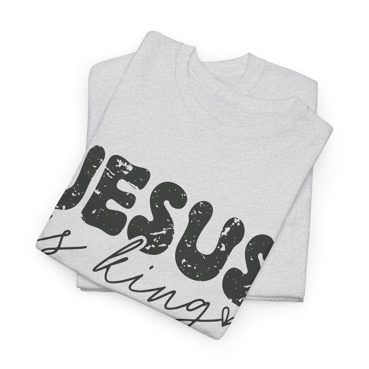 CHW - Jesus Is King | Unisex Heavy Cotton Tee