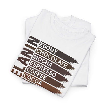 BADED - Shades Of Melanin | Unisex Heavy Cotton Tee