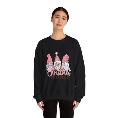 CMS - Christmas With My Gnomies | Heavy Blend™ Crewneck Sweatshirt