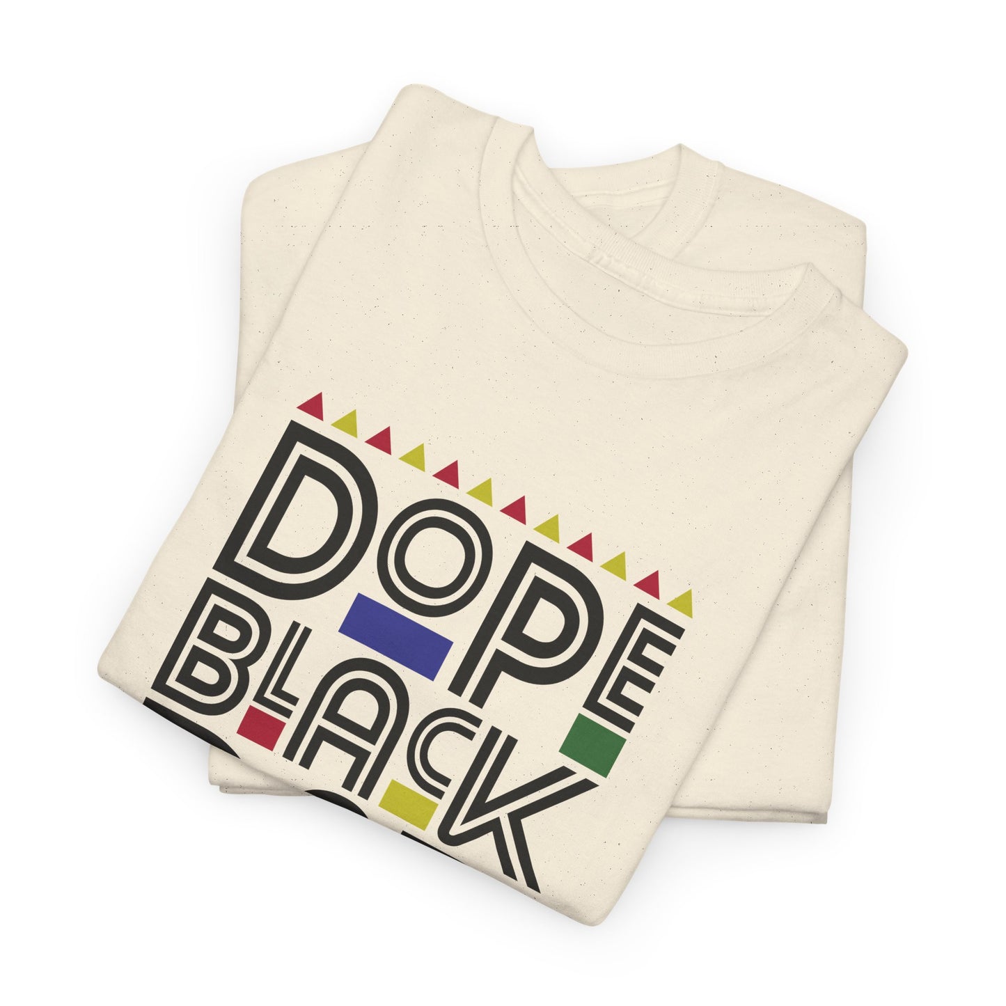 BADED - Dope Black Dad | Unisex Heavy Cotton Tee