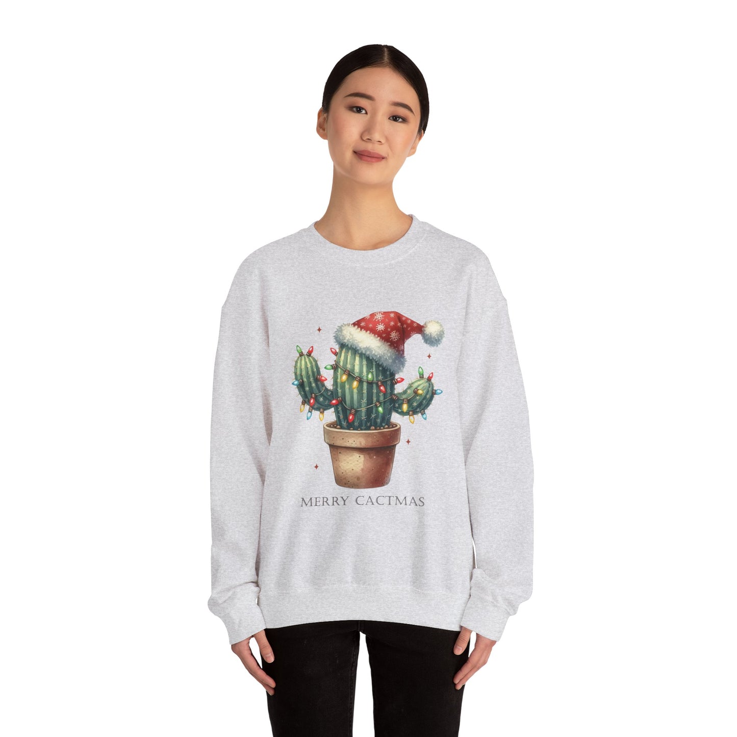 CMS - Merry Cactmas | Heavy Blend™ Crewneck Sweatshirt