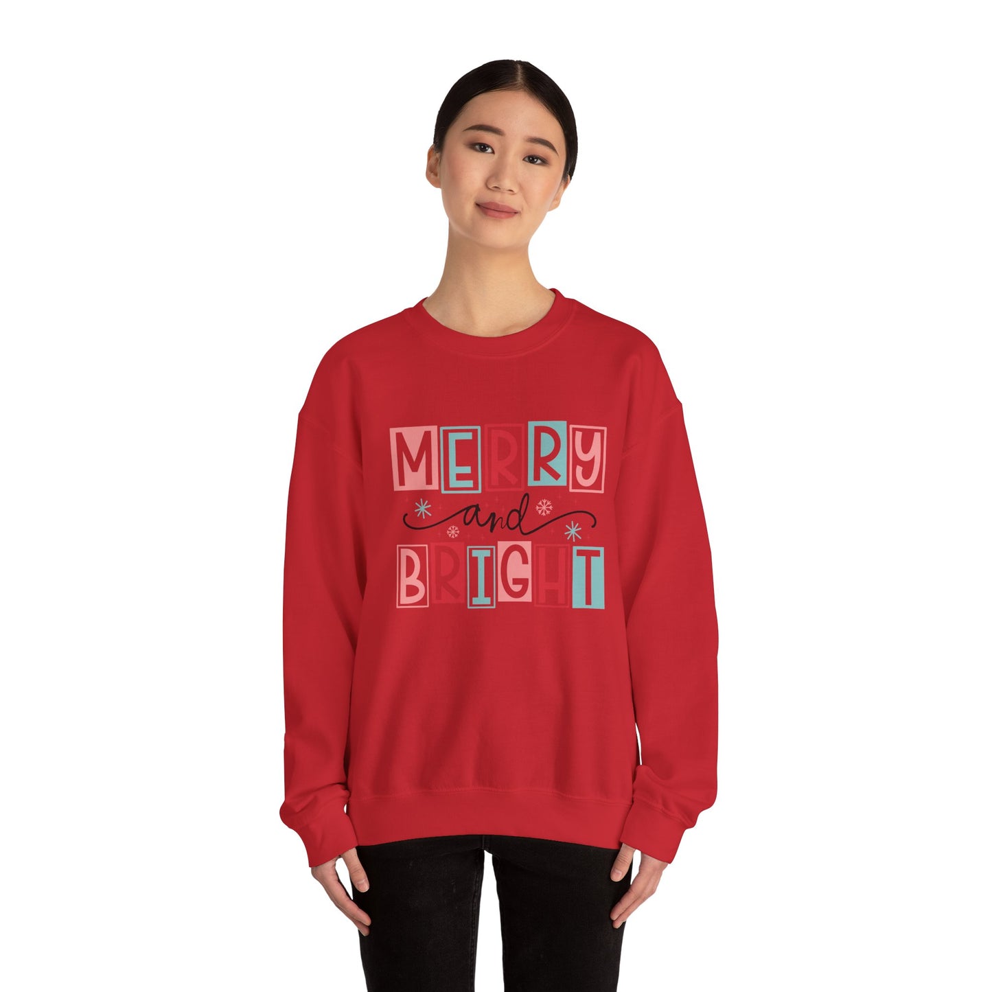 CMS - Merry and Bright | Heavy Blend™ Crewneck Sweatshirt