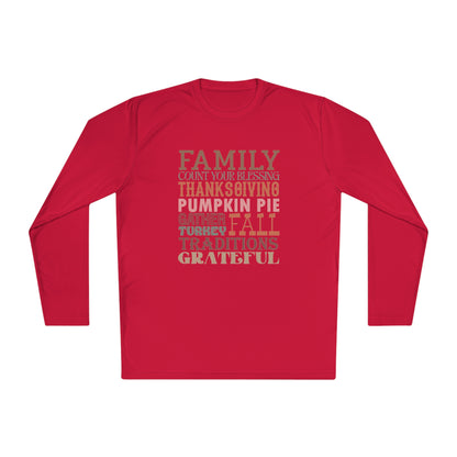 TGV - Family Traditions | Active Lightweight Long Sleeve Tee