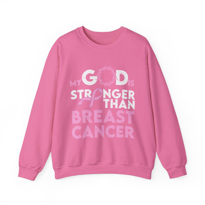 BCA - My God Is Stronger  | Unisex Heavy Blend™ Crewneck Sweatshirt