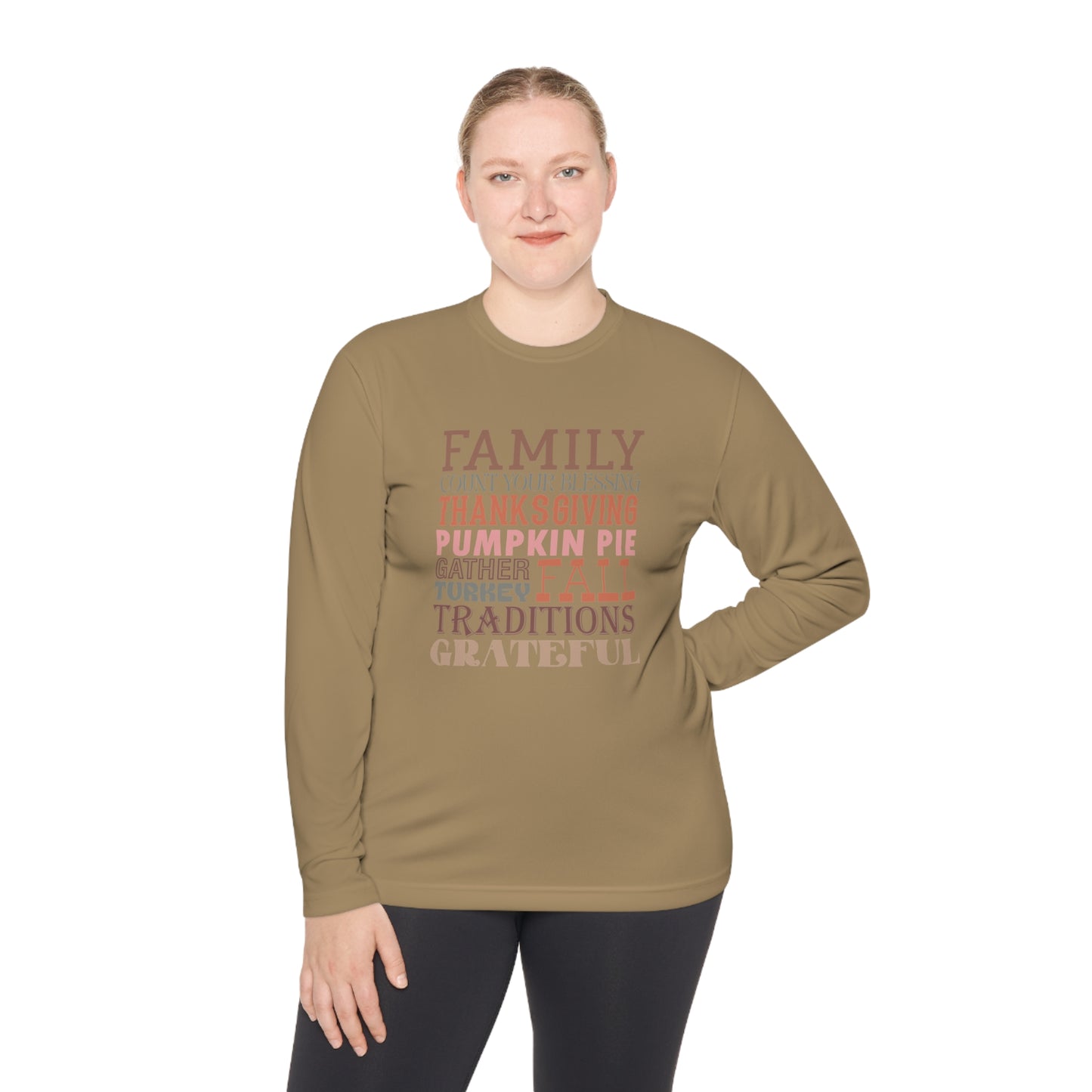 TGV - Family Traditions | Active Lightweight Long Sleeve Tee