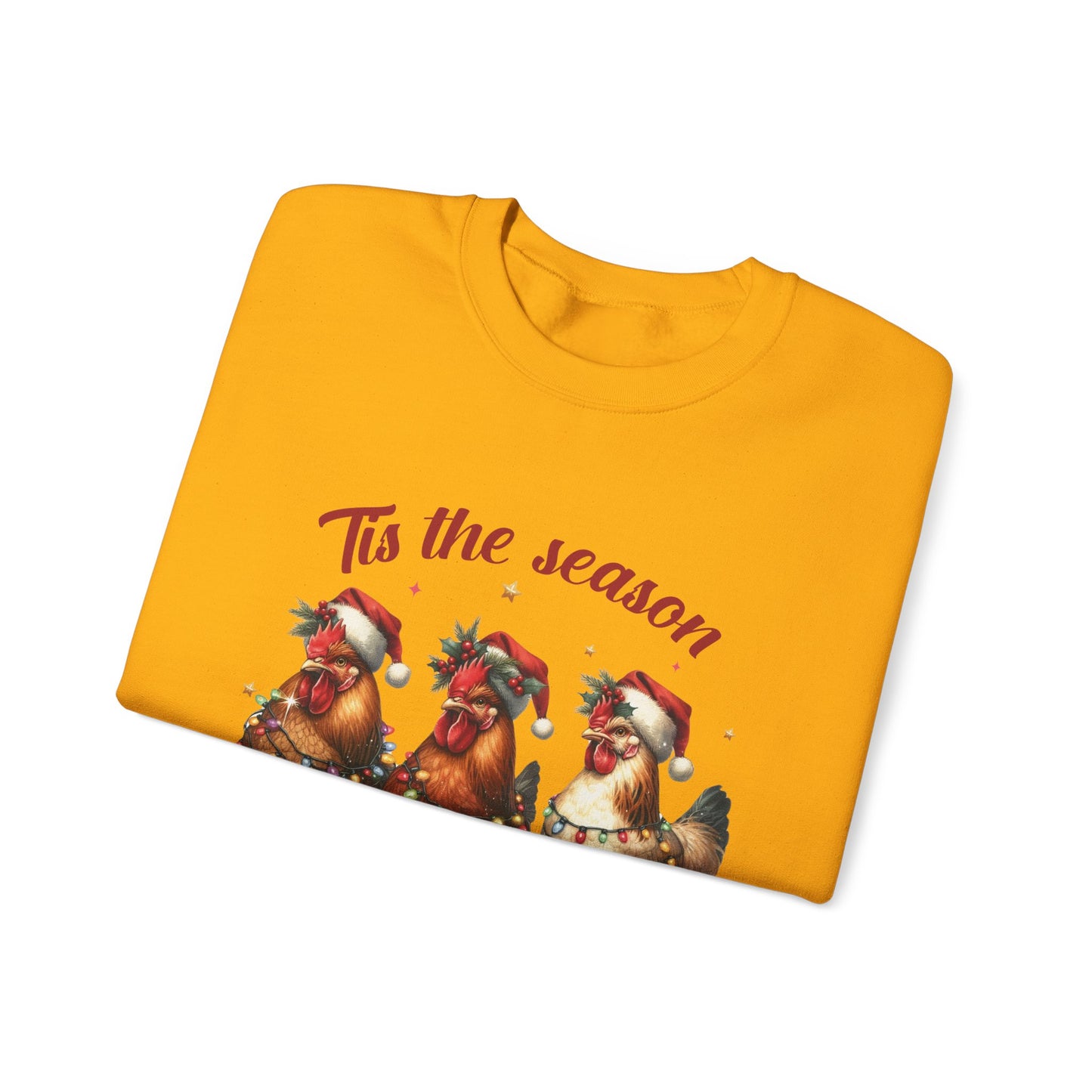 CMS - 'Tis The Season To Be Chicking | Heavy Blend™ Crewneck Sweatshirt