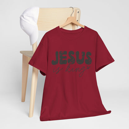 CHW - Jesus Is King | Unisex Heavy Cotton Tee