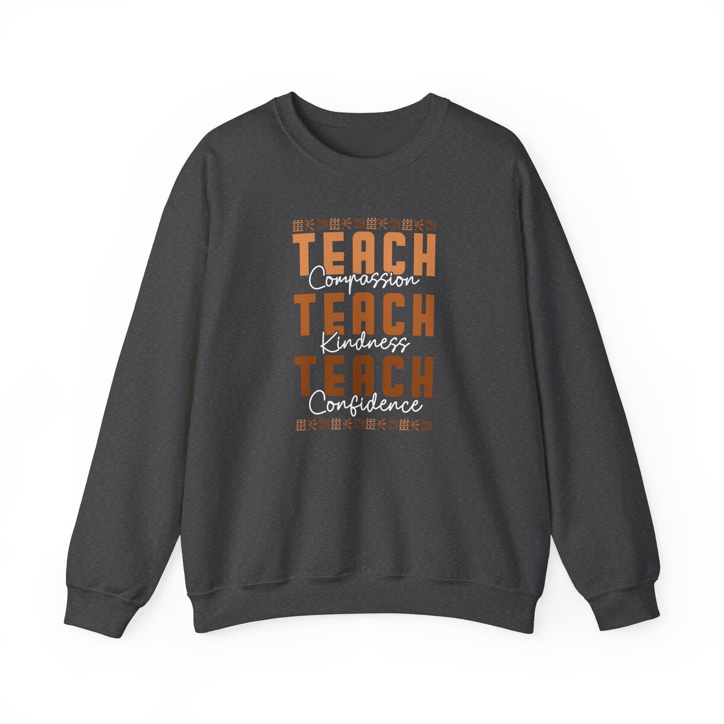 BADED - Teach Compassion Kindness Confidence | Heavy Blend™ Crewneck Sweatshirt