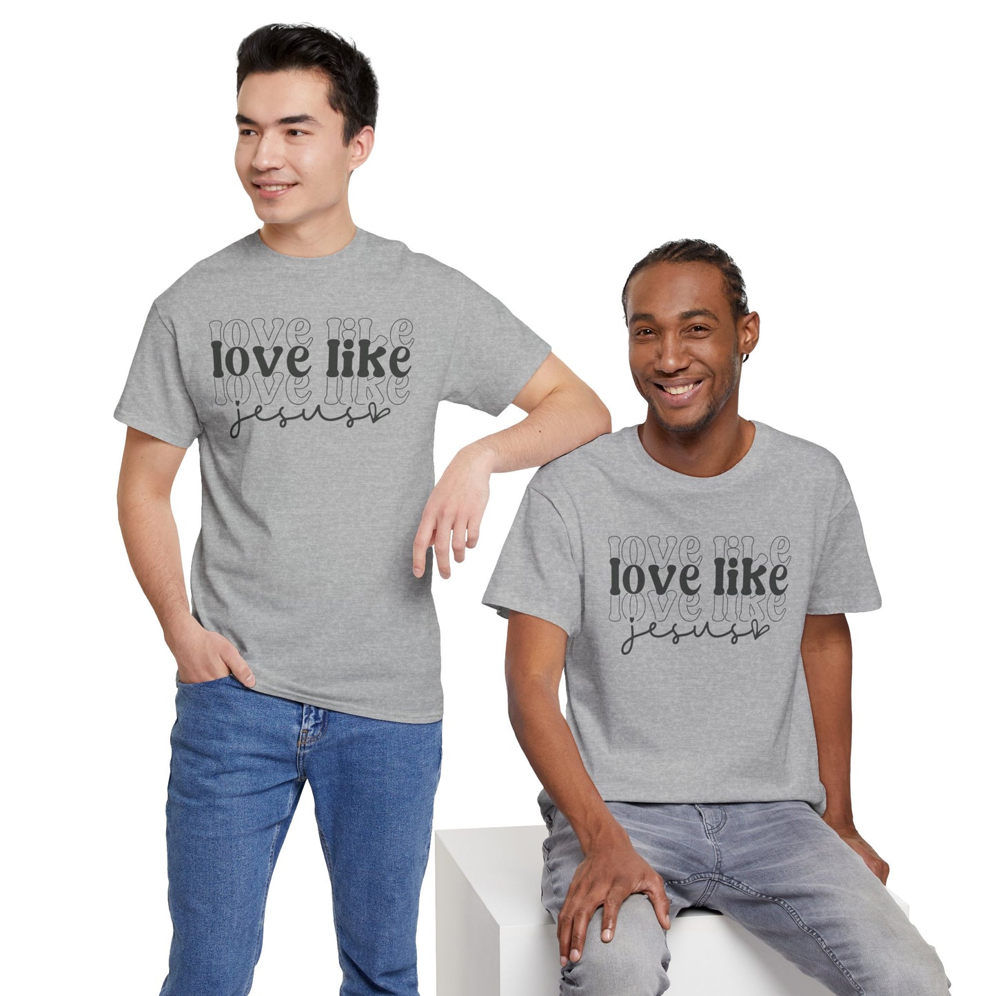 CHW - Love Like Jesus | Unisex Heavy Cotton Tee