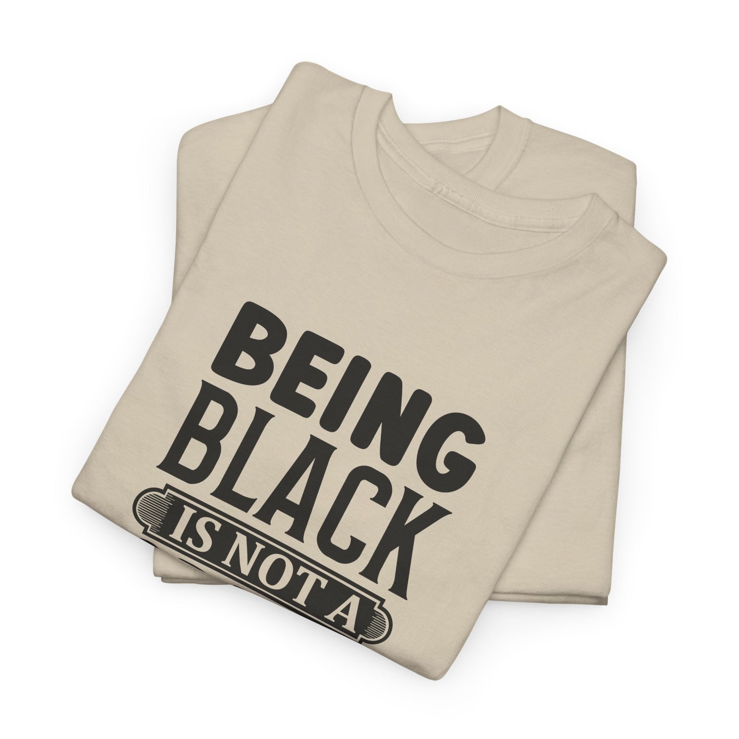 BADED - Being Black Is Not A Crime | Unisex Heavy Cotton Tee