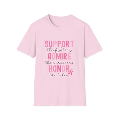 BCA Support-Admire-Honor | Softstyle T-Shirt