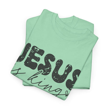 CHW - Jesus Is King | Unisex Heavy Cotton Tee