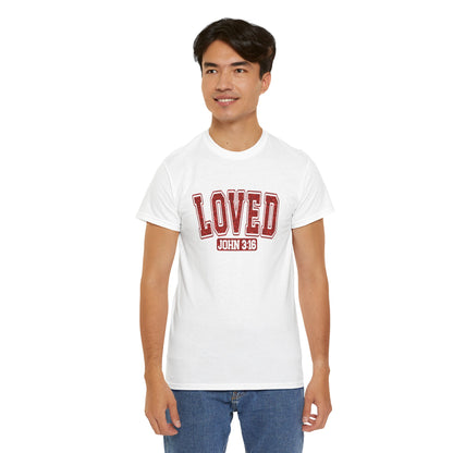 VLD - Loved John 3:16 | Unisex Heavy Cotton Tee