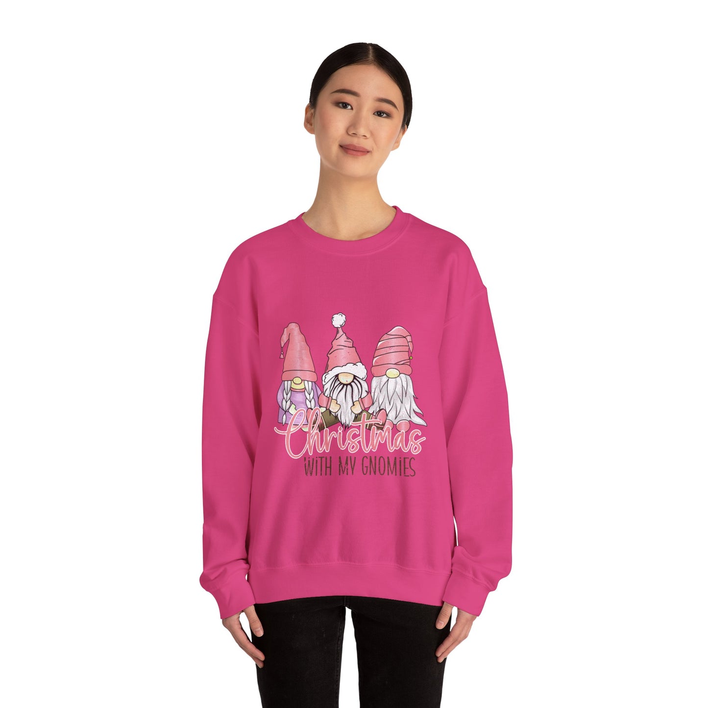 CMS - Christmas With My Gnomies | Heavy Blend™ Crewneck Sweatshirt