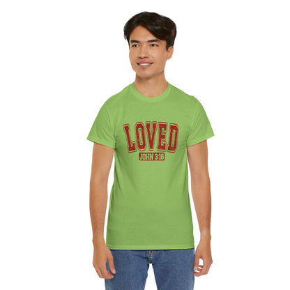 VLD - Loved John 3:16 | Unisex Heavy Cotton Tee