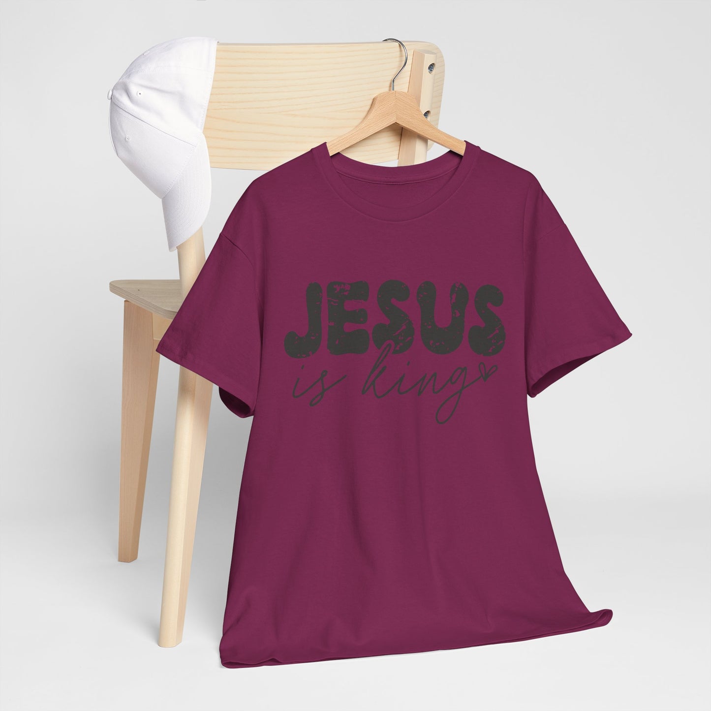 CHW - Jesus Is King | Unisex Heavy Cotton Tee