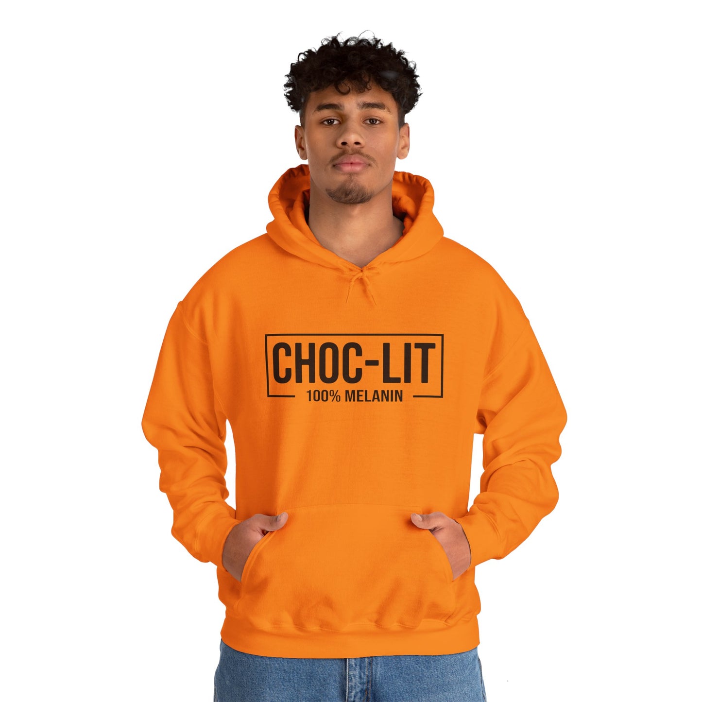 BADED - Choc-Lit | Unisex Heavy Blend™ Hooded Sweatshirt