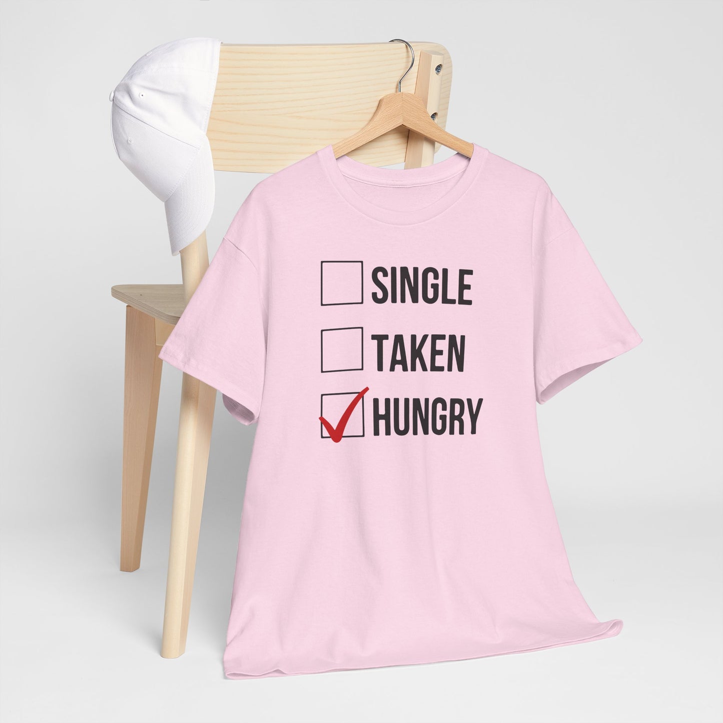 AVL - Single, Taken Hungry | Unisex Heavy Cotton Tee