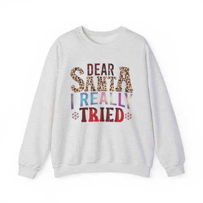 CMS - Santa I Really Tried | Heavy Blend™ Crewneck Sweatshirt