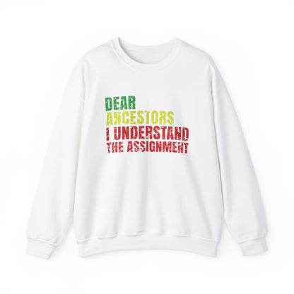 BADED - Dear Ancestors... | Heavy Blend™ Crewneck Sweatshirt