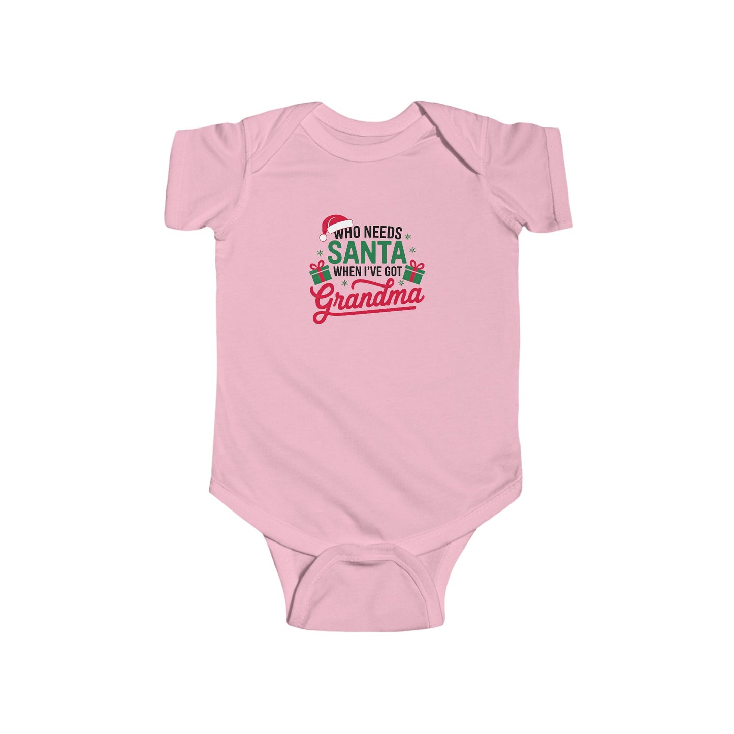 CMS - Who Needs Santa When I've Got Grandma | Infant Fine Jersey Bodysuit