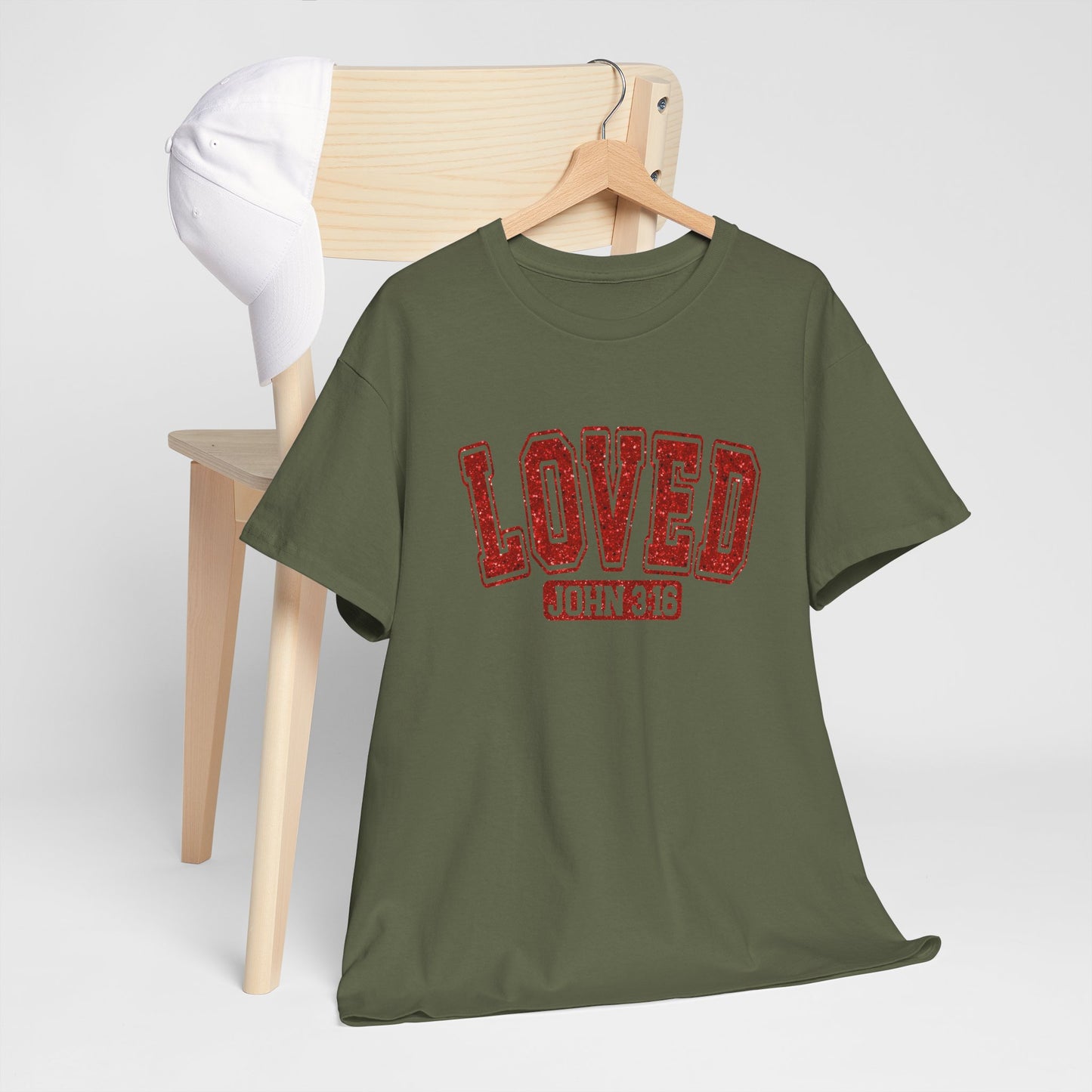 VLD - Loved John 3:16 | Unisex Heavy Cotton Tee