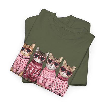 VLD - Happy Meowentine's | Unisex Heavy Cotton Tee