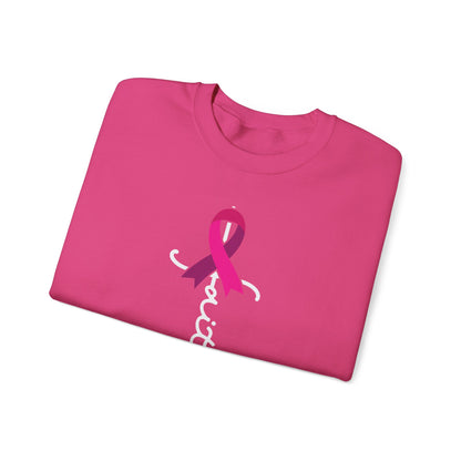 BCA - Faith Pink Ribbon | Unisex Heavy Blend™ Crewneck Sweatshirt