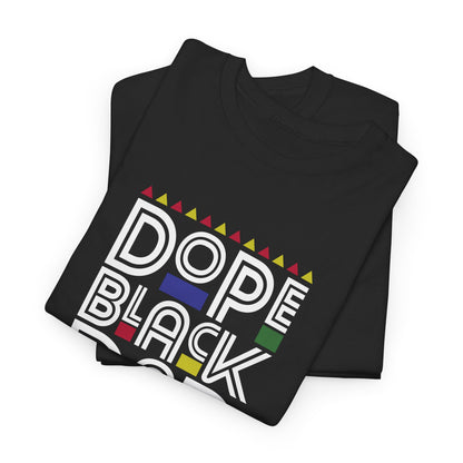 BADED - Dope Black Dad | Unisex Heavy Cotton Tee